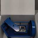 Bird Feeder with Camera with AI Identify Species, Wild Bird Watching, 2K Live View, Instant Arrival Alerts with 5W Solar Powered-Soliom BF08 Metal Blue