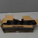 8 Gallon Trash Bags Heavy Duty - 30 Liters Black Garbage Bags,0.94 Mil Thick,220 Count,Medium Leakproof and Unscented Wastebasket Can Liners for Kitchen Home Toilet