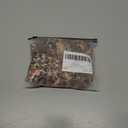 Floerns Women's Floral Mesh Long Sleeve Boho Tops V Neck Tie Front Ruffle Fairy Going Out Blouses Top (Brown, L)