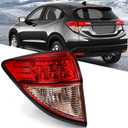 Huray Outer Tail Light for Honda HRV 2016 2017 2018 Taillight Assembly Brake Lamp Replacement HO2805109 Driver Side (Left)