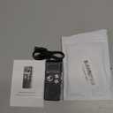 8GB Digital Voice Activated Recorder for Lectures, Meetings, Interviews - HD Sound Mini Portable Audio Recorder with Playback, USB, MP3, A-B Repeat