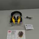 3M WorkTunes AM/FM Hearing Protector, Noise Reduction Rating (NRR) 24 dB, Radio Ear Muffs With Integrated Microphone & High Fidelity Speakers (90541H1-DC-PS)