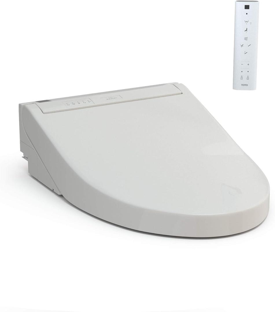 TOTO SW3084#12 WASHLET C5 Electronic Bidet Toilet Seat with PREMIST and EWATER+ Wand Cleaning, Elongated, Sedona Beige