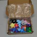 JOYIN 12 Pcs 3D Printed Ocean Animals Set, Mini Animals 3D Printed Toys - Cute Articulated Flexible Figurines Fidget Toys for Party Favors Birthday Gifts Desk Pets Office Home Decor