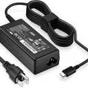 Chromebook Charger USB C Laptop Charger Compatible with HP, Lenovo, Dell, Acer, Asus, Samsung, Google Type C 45W Universal Power Adapter