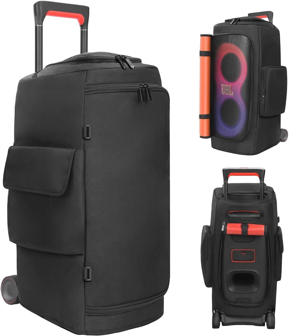 Speaker Cover Compatible with JBL PartyBox 320/310, Scratch-Resistant, Dustproof, Portable Case with Storage Bag for Outdoor Party Speaker