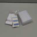 Business Cards Refill Kit, Compatible with Rolodex Card File Holds, Pack of 300, Unruled, 2-1/4" x 4", with Gradient Blue Index Tabs (Large 60 Tabs), White Rotary File Card Replacement Set