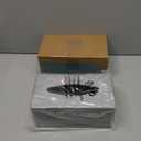 Tissue Box Cover, Rectangular Facial Tissue Holder with Bottom, Decorative Storage Box for Bathroom Vanity, Toilet Tank, Car, Dressers, Night Stand, Rv, Parlors and Offices - Grey