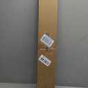 No Drill Cordless Vinyl Mini Blinds,White,29.5" W x 72" H