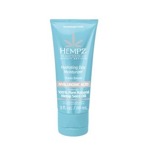 Hempz Ocean Breeze Hydrating Daily Moisturizer - Hydrating Day Cream Rich with Minerals, Vitamin C, & Hempseed Oil to Hydrate & Repair Extremely Dry or Sensitive Skin, for Face & Body, 3 Oz