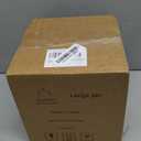 Sweejar Glass Jars for Laundry Room Organization, Half-Gallon Laundry Pods Container, Glass Food Storage Jars with Airtight Lid, 1 Pack, Hand Lid