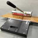 MantisTol 13" Pro SPC, LVP, LVT, WPC, RVP, VCT, PVC and Rigid Core Vinyl Flooring Cutter LVT-330; Cuts up to 5/16" (8mm) thick !