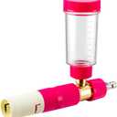 REALYOU Foam Cannon Pro, Foam Cannon for Pressure Washer with 1/4'' Quick Connector, Soap Cannon with Adjustable Nozzle, Fits Most Car Washing Accessories-Pink