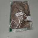 2 Pack Velvet Stretch Armrest Covers - Non Slip Sofa Chair Covers, Soft Elastic Arm Protectors for Living Room Couch, Office Chair, Recliner (Taupe)