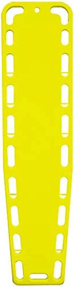 ASA Techmed Spine Board Stretcher, Patent Transfer EMT Backboard Immobilization, Base Board Yellow