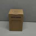 HAIOOU Airtight Coffee Canister, 22OZ Large Stainless Steel Coffee Bean Storage Container with Date Tracker, Measuring Scoop, CO2 Releasing Valves and Mini Tongs for Beans, Grounds and more - Gray