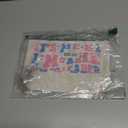 UPNEGE Cheerleader Gifts Makeup Bag Cheerleading Team Gifts for Women Cheerleader Cosmetic Bag It's Me Hi I'm the Cheerleader Zipper Makeup Pouch Gift