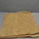MIULEE Pack of 2 Couch Throw Pillow Covers 20x20 Inch Soft Beige Yellow Chenille Pillow Covers for Sofa Living Room Solid Dyed Pillow Cases