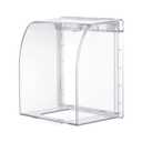 PATIKIL Outlet Cover Box, 4.41 x 3.94 x 2.8 Inch Transparent Plastic Outdoor Outlet Cover Electrical Plug Protector Waterproof for 86 Type Switches, Transparent