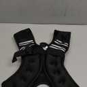 ZELUS Weighted Vest, 12lb Weight Vest with Reflective Stripe for Workout, Strength Training, Running, Fitness, Muscle Building, Weight Loss, Weightlifting, Black(12 lb)