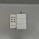 DEWENWILS Wireless Remote Control Outlet, Programmable and Expandable Electrical Outlet Switch, Wireless Remote Light Switch, 100FT Range, FCC Listed, 1 Remote and 3 Outlets