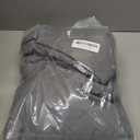 Yotache Magnetic Thermal Insulated Door Curtain Fits 38 x 76 inch Doors, Curtain Size 40" x 78" Weatherproof Oxford Material Screen Door Covers Keep Cold Drafts Out, Gray