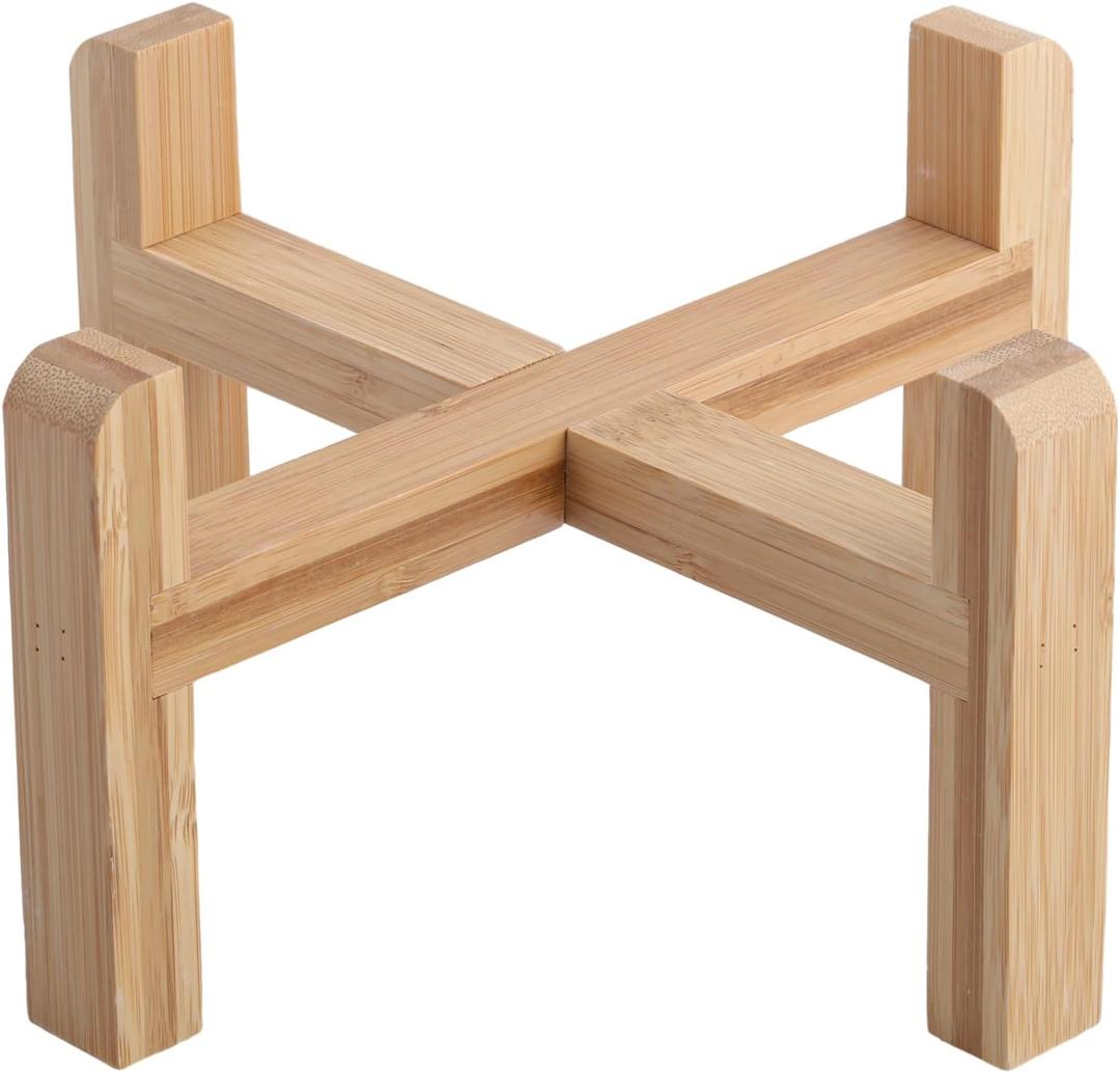 Dog Bowl Holder for Medium Large Sized Breed, Elevated/Raised Dog Bowl Stand for 8 in 7.6 Cups Non Slip Pet Food Water Dish Holder,Durable Big Pet Bowl Stand 02