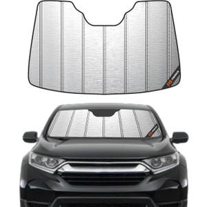 Windshield Sun Shade for Honda CR-V 2017-2022,Heavy-Duty Thick Blackout Front Window Sunshade Summer Car Protector Block UV Rays