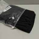 3-Piece Arch Cover Bundle  7.2FT, 6.6FT & 6FT Stretch Spandex Backdrop Set  Wedding, Birthday & Photo Booth Arch Covers for Every Event (black)