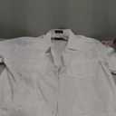 Men's Guayabera Long Sleeve Button Up Cuban Beach Casual Embroidered Dress Shirt, Large