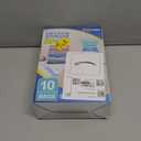 Vacuum Storage Bags with Hand Pump, Plastic Packaging Bags, 80% Space Saver Vacuum Seal Bags for Clothing, Travel Lugggage, Blankets, Comforters, 10 Medium