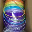 TAKMA Colored Metal Buckets with Handle, 6 Pack 5.91 Inch Galvanized Iron Pail for Kids,Classroom,Crafts,and Party Favors (Multi-Colored)