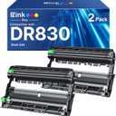 E-Z Ink Pro DR830 Drum Unit 1 Compatible Replacement for Brother DR830 Drum Unit DR-830 TN830 TN-830 to use with HL-L2460DW DCP-L2640DW HL-L2480DW HL-L2400D HL-L2405W MFC-L2820DW Printer