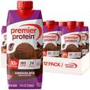 Premier Protein 30g High Protein Shake, Chocolate, 12 Pack
160 Calories, 24 Vitamins & Minerals, No Added Sugar, Supports Muscle Health, Gluten-Free, 11 oz