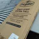 Regalo Safety 36" Extra Tall Baby Gate for Doorways & Bottom of Stairs, Pressure Mounted Walk Through Gate for Babies, Toddlers & Pets, Tested & Safe for 30 Years, American Designed, American Owned
