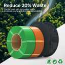 MAGFORMS Standard PLA Refill, 1.75 mm Refilament for Reusable Spools, Dimensional Accuracy +/- 0.02mm, No Tangle 3D Printing Filament Fit Most FDM 3D Printers (Green, 1kg)