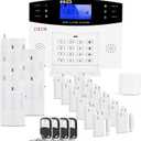 24pcs Home Burglar Alarm System Wireless DIY 4G WiFi GSM for Home Security Alarm Systems