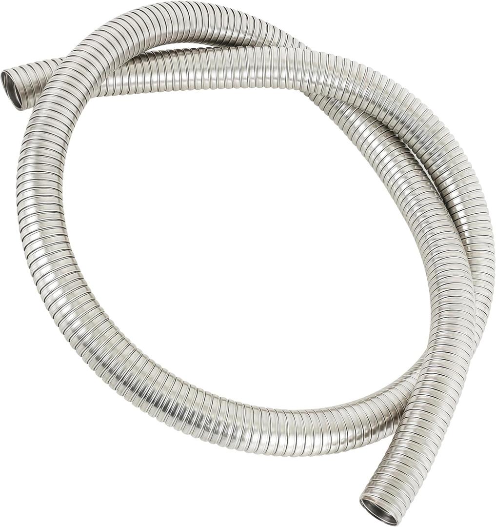 Universal stainless steel Exhaust Flex Pipe Flex Tube-72" 6 Feet Length 1.25" ID