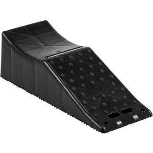 VEVOR 1Piece Vehicle Ramp 20000 lbs/9 Ton Capacity Car Service Ramp, Effortlessly Lift 5.5" High, Durable Nonslip & Portable, for Routine Tire Replacement Repairs, Work with Tandem Wheel Vehicles