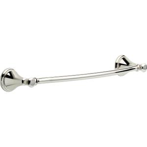 DELTA Cassidy 18 inch Towel Bar, Polished Nickel, Bathroom Accessories, 79718-PN