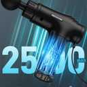 AYURA Massage Gun Deep Tissue, Muscle Massager Gun for Pain Relief, Percussion Massage Gun with 30 Speeds & 6 Heads, Portable Handheld Back Massage Gun for Athlets Men Women