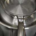 P&P CHEF 3-Ply Stainless Steel Pots and Pans Set, 10 Pcs Stainless Steel Cookware Sets for Kitchen, Induction Non-toxic Kitchen Cooking Set w/Fry Pans, Saucepans, Stockpot, Saute Pan