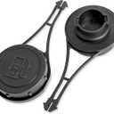 799585 Gas Cap Fit for B&S Mower - Fuel Tank Cap Fit for B&S 625e, Troy Bilt 200 100 Mower with 550EX engine Engines, Gas Tank Caps Fit for Craftsman Hu sqvarna Toro Lawnmower, 2 Pack