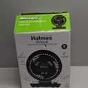 Table Fans: Holmes 8" Manual Blizzard Circulator – 3 Speeds, 90° Tilt, Powerful Airflow, Quiet Operation, Black | Holmes Fans 