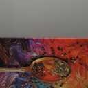 Kitchen Wall Decor Colorful Spices Seasoning On Spoon Picture Print On Canvas Abstract Contemporary Artwork For Home Dining Room Decoration Ready To Hang(Artwork-3,16"x24")