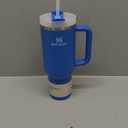 STANLEY Quencher H2.0 Tumbler with Handle and Straw 40 oz | Flowstate 3-Position Lid | Cup Holder Compatible for Travel | Insulated Stainless Steel Cup | BPA-Free | Azure