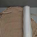 Brown Striped Winsor Chair Cushions with Ties, Dining Kitchen Chair Seat Pads Non Slip Removable Washable Cover 17"x16" Set of 4