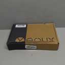 Desktop Black Glass Dry Erase Whiteboard with Reversible Wood Stand, Small Portable White Board Easel for Desk, Reusable Desk Notepad 9.5"x6.7" for Office, Home, School, Marker&Eraser Included, Yeoux