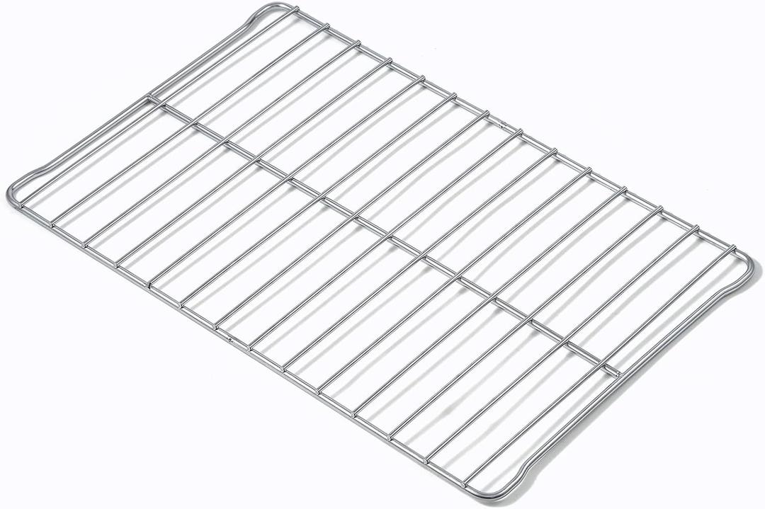 Allstare DE75-00083A Microwave Rack Replacement for Samsung Microwave Parts 304 Stainless Steel Baking Cooking Rack 20" x 12.5" ME18H704SFS ME21R7051SS Samsung Microwave Oven Shelf Metal Wire Rack 1Pc