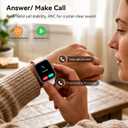 Smart Watch for Women, 1.85" HD AMOLED Fitness Tracker (Answer/Call) with 24/7 Heart Rate/Sleep/SpO2 Monitor for iPhone & Android, 120+ Sports Modes Smartwatch with IP68 Waterproof,